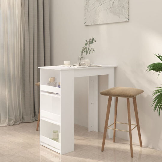 Tisch Bar Holz White 102x50x103.5cm