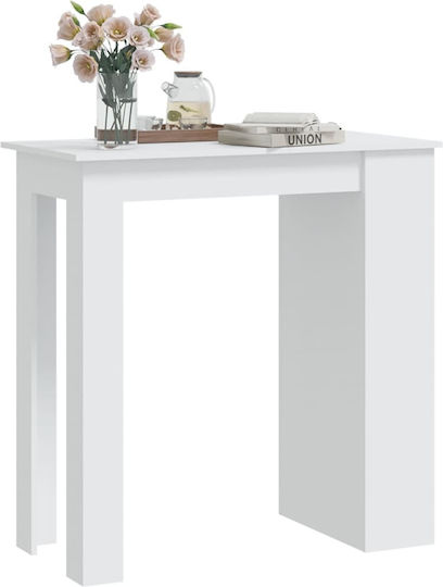 Tisch Bar Holz White 102x50x103.5cm