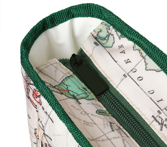 Legami Milano Travel Kids' Lunch Bag Handbag 10.8 Litres Green 24x15x31cm