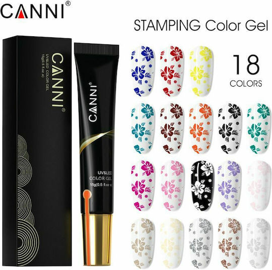 Canni Stamps for Nails N15 12cm X 6cm 15