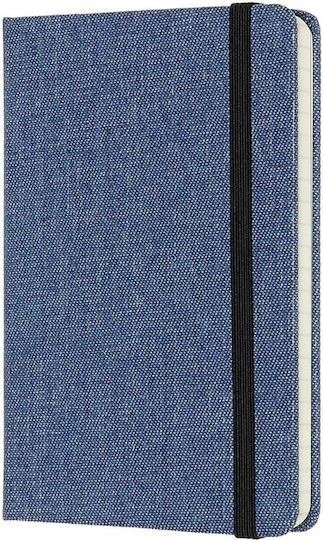 Moleskine Notebook 96 Sheets A5 Ruled with Elastic Blue