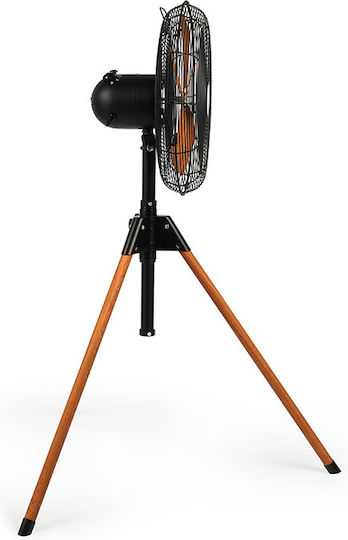 Livoo DOM446 Ανεμιστήρας Ορθοστάτης 50W Διαμέτρου 40cm Καφέ