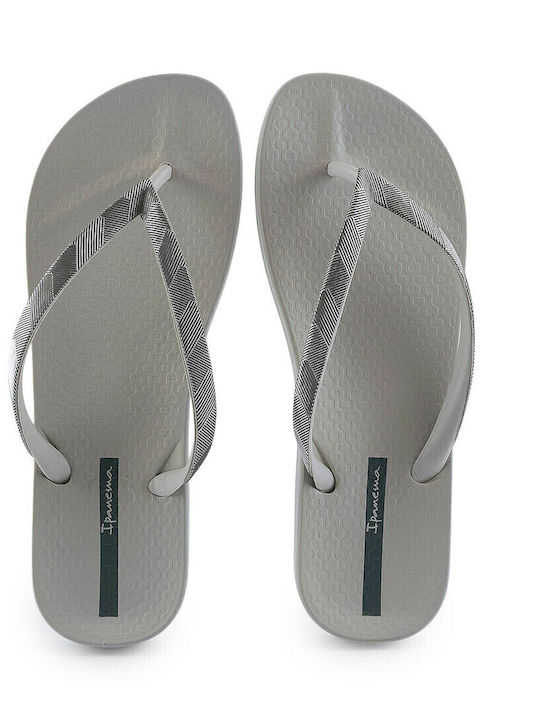Mesh Women's Flip Flops Gray