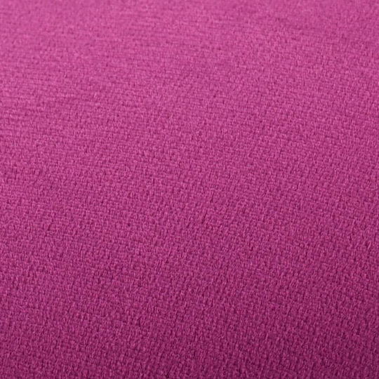 Hocker Für das Wohnzimmer Gepolstert mit Samt Purple 26.5x26.5x38cm