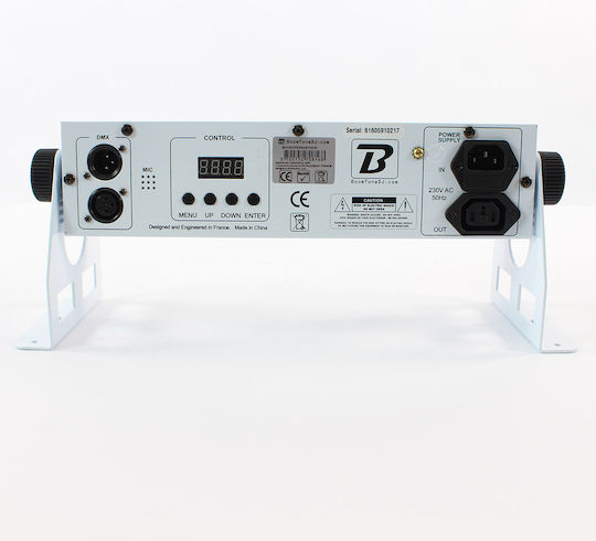 BoomToneDj Φωτορυθμικό LED Super Baby Bar RGBW White