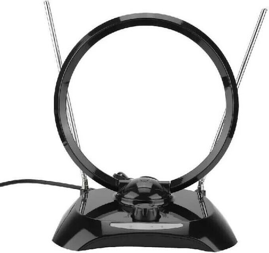 DVB-T-FD-O Indoor TV Antenna (Requires Power Supply) Black
