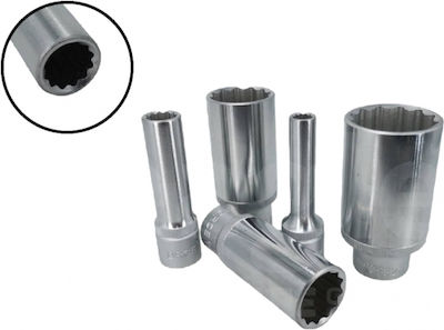 Force Căpăcel Multident Priza cu Patrat de Prindere 1/2" Diametru 16mm 1buc