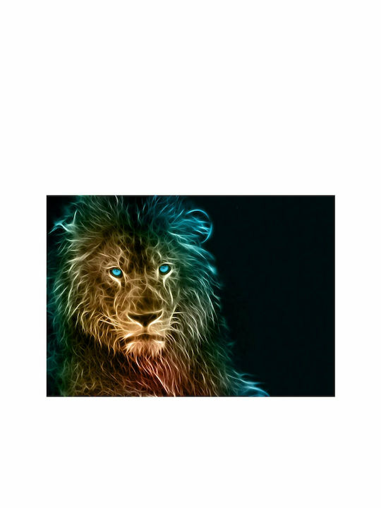 Fototapet de Perete 300x210cm Abstract lion Tesatura