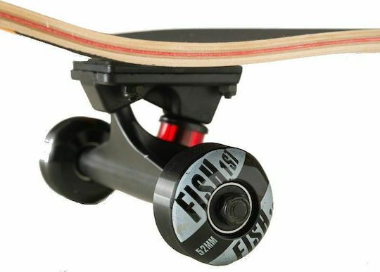 Fish Skateboards The Eye 31" 8" Complete Shortboard Πολύχρωμο