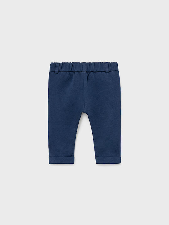 Mayoral Kids Trousers Navy Blue