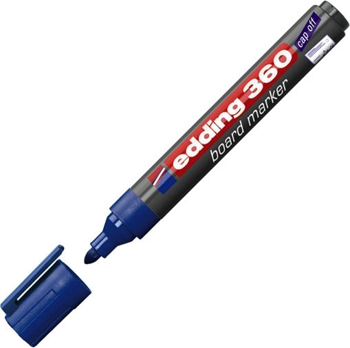Edding 360XL Маркер за Дъска 3мм Син