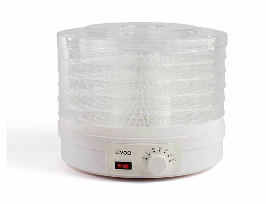 Livoo Дехидратор на храна с 5 Рафтове и Регулируема Температура 35-70°C