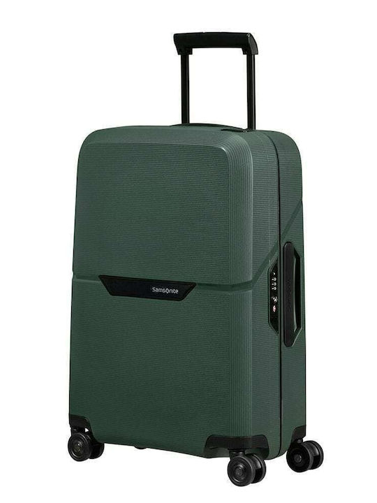 Samsonite Magnum Large Hard Green Suitcase With 4 Wheels Height 75cm