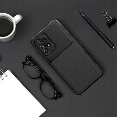 Forcell Noble Plastic / Silicone Back Cover Black (Galaxy A13 4G)