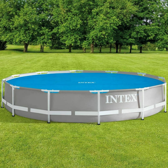 Intex Solar Round Pool Cover from Polyethylene Blue Diameter 366cm 1pcs