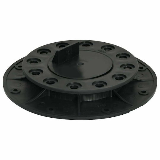 vidaXL Βάση για Πέργκολα από Πλαστικό 19.8x19.8cm 10τμχ Υπερυψωμένων Δαπέδων Deck Ρυθμιζόμενες 10τμχ