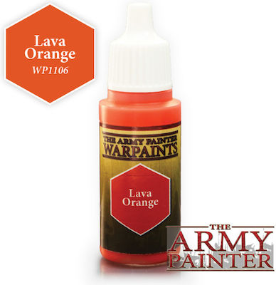 The Army Painter Warpaints Culoare Modelism Lava Orange 18ml WP1106