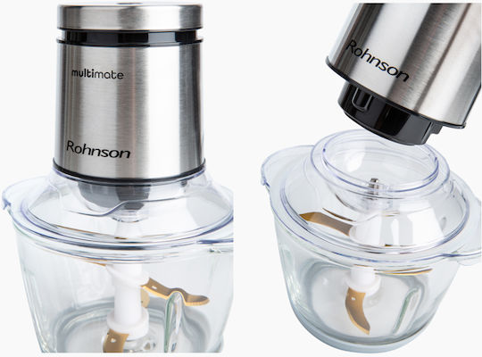 Rohnson Multi Chopper 700W with 1.2L Inox Bowl