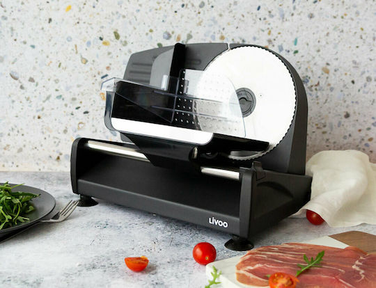 Livoo Aufschnittschneider 150W Schwarz