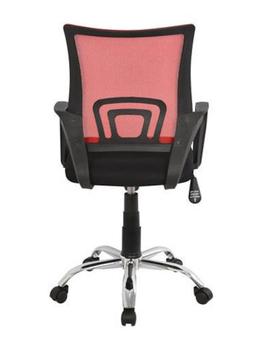 Stuhl Büro mit Armen Black / Red Homeplus
