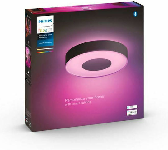 Philips Smart Πλαφονιέρα 38.1εκ. LED με Τηλεχειριστήριο Philips Smart Πλαφονιέρα 38.1εκ. LED με Τηλεχειριστήριο
