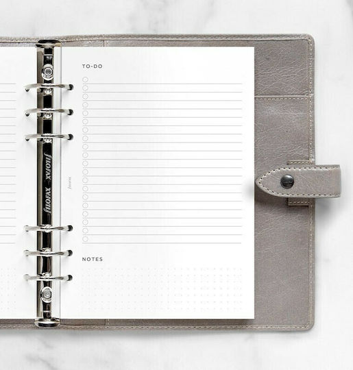 Filofax Pagini De Înlocuire A5 Cu Dungi Albe