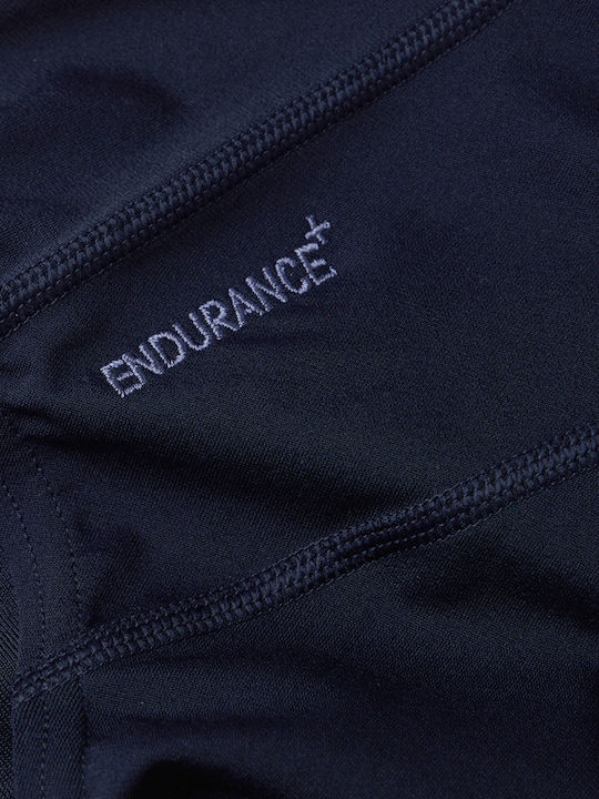 Endurance Medalist Athletic One-Piece Swimsuit Navy Blue