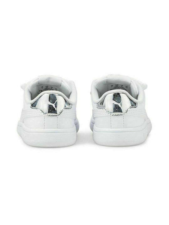 Puma Kids Sneakers Smash with Scratch White