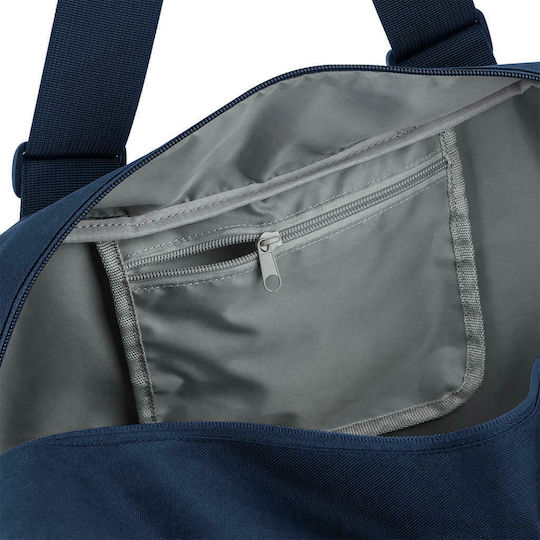 BagBase BG278 Recycled Essentials Holdall Сак Вояж 35лт Военноморските сили Текстилен Д55xШ25xВ28см.