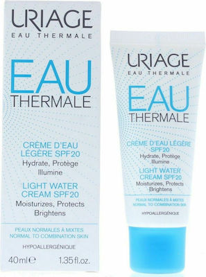 Uriage Eau Thermale Light Κρέμα Προσώπου Ημέρας με SPF20 για Ενυδάτωση 40ml