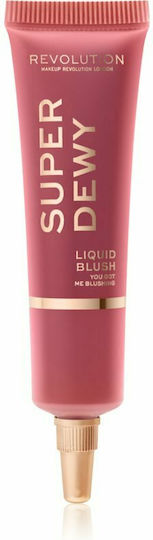 Revolution Beauty Superdewy Liquid Blush Liquid Ρουζ