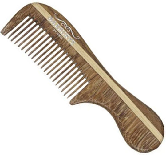 Sibel Barburys Rosewood Comb Pieptene de păr Burgundy 7.4cm