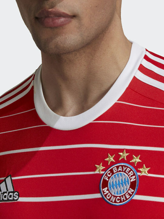 Tricou De Fotbal Pentru Bărbați Echipament Sportiv FC Bayern 22/23 Home