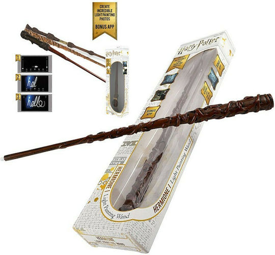 Harry Potter Harry Potter Hermione Granger Hermione Granger's Lumos Wands Collectible Figure Height 18cm in 1:1 Scale
