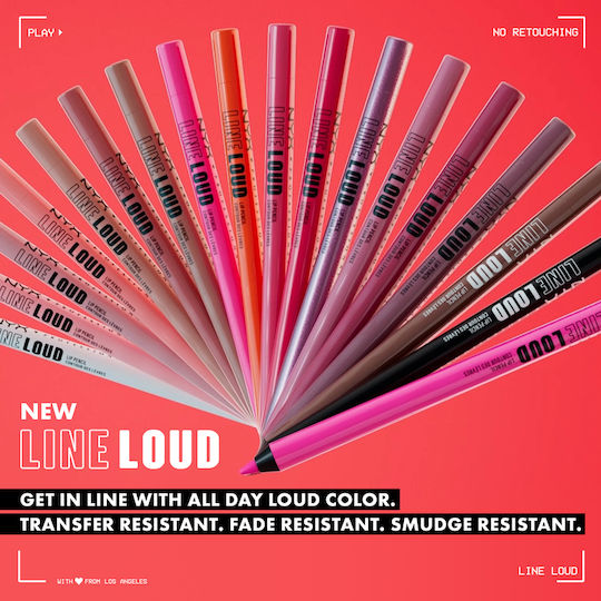 NYX Professional Makeup Line Loud Lip Pencil Lip Liner