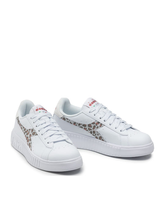 Step P Stardust Flatforms Sneakers White