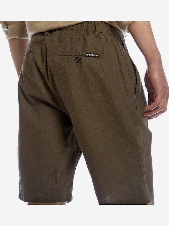 Ανδρική Βερμούδα Chino Χακί