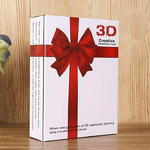 Led Kids Decorative Lamp 3D PS2 Illusion Purple 13x13x16.5εκ.