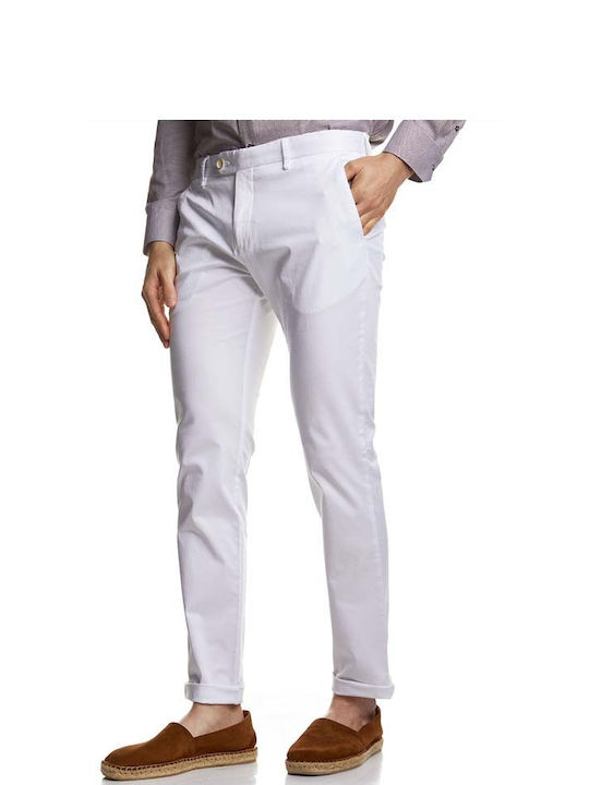 Men's Pants BIZZARO White