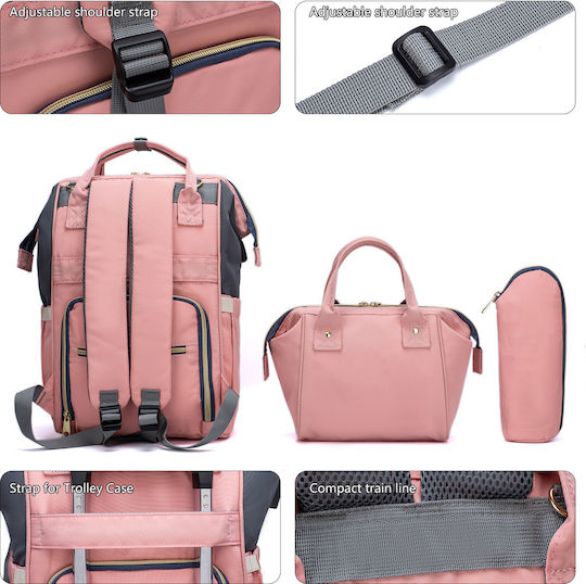 Lequeen Diaper Bag Grey