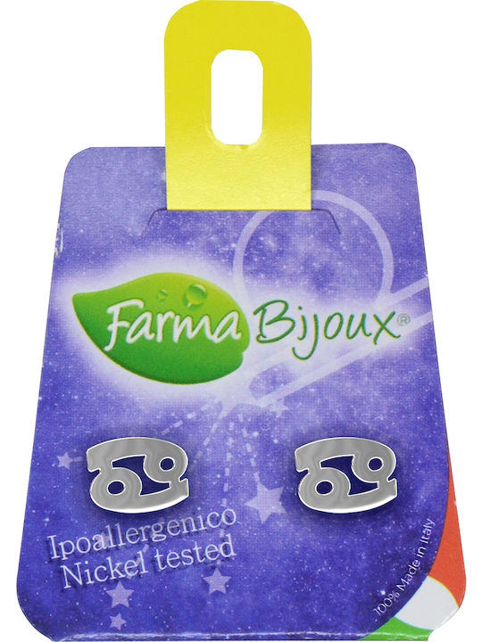 Farma Bijoux Καρκίνος Υποαλλεργικά Παιδικά Σκουλαρίκια Καρφωτά