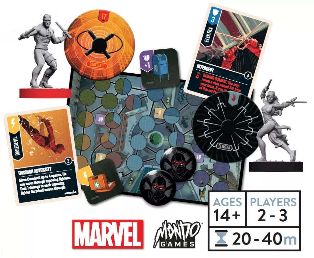 Restoration Games Επιτραπέζιο Παιχνίδι Unmatched: Marvel Hell's Kitchen για  2-3 Παίκτες 9+ Ετών REO9307 | Skroutz.gr