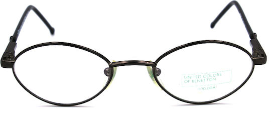 Benetton Kindlich Metallisch Brillenrahmen Gray BEN258 430