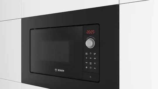 Bosch Built-in Microwave Oven with Grill 20lt Black