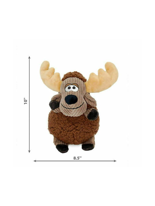 Kong Sherps Floofs Moose Cuddly Dog Toy Medium 25.4cm Brown Kong Sherps Floofs Moose Cuddly Dog Toy Medium 25.4cm Brown