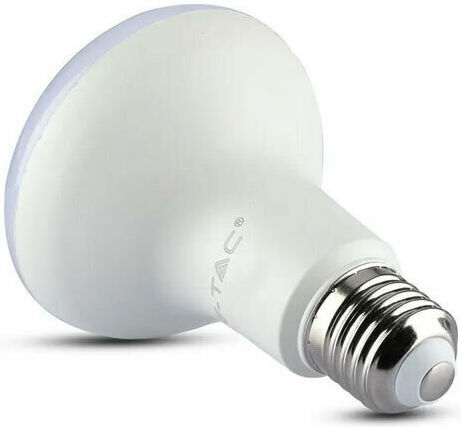 V-TAC LED-Lampe 8.5W 100mm für Fassung E27 und Form R63 Warmes Weiß 806lm