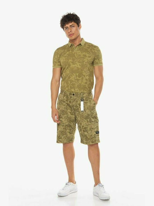 Tom Tailor Men's Shorts Cargo Khaki