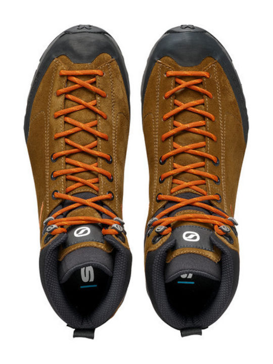 Scarpa Mojito Hike GTX Men's Hiking Waterproof Boots With Gore-Tex Membrane Brown