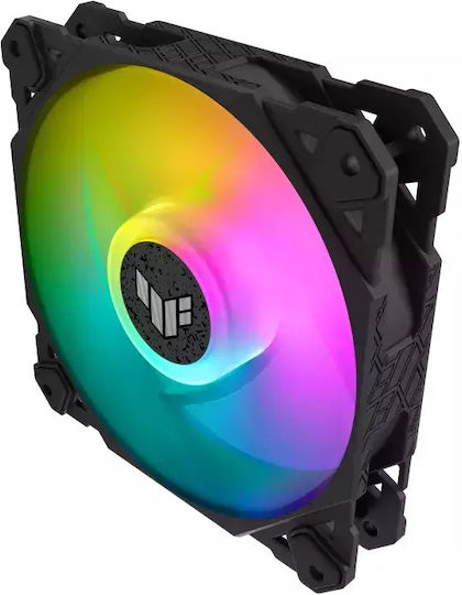 Asus TF120 Case Fan 1900rpm 76cfm with ARGB Lighting and 4-Pin PWM Connection