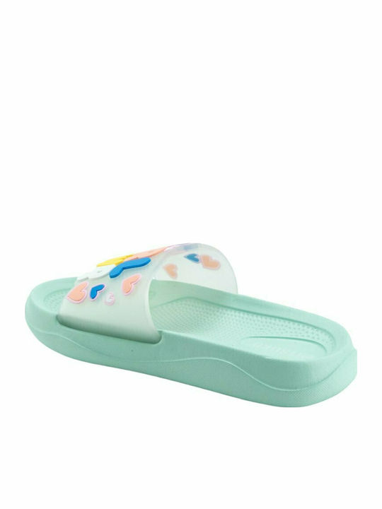 Kinder Badeschlappen Türkis